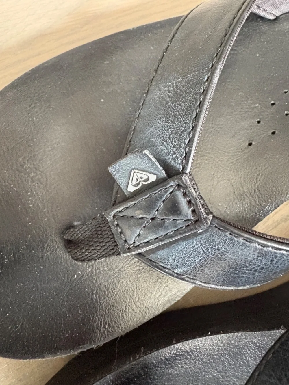 Roxy Wedge Flip Flops - Picture 9 of 11